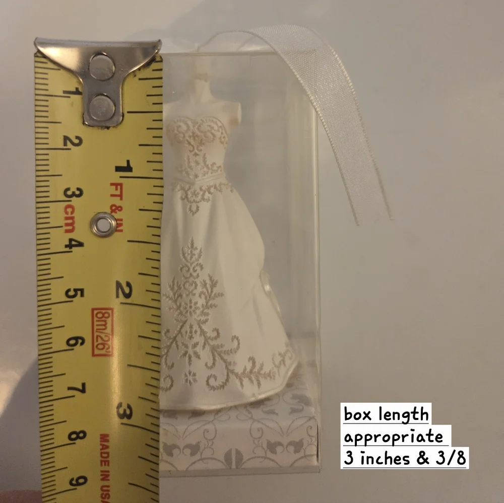 Keepsake Candle - White Elegant Dress